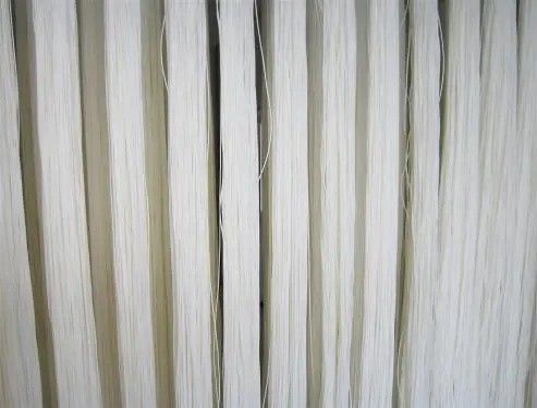 30-50 LMH Flux di retrolavaggio PVDF PES Filamenti di membrana per ultrafiltrazione di fibre vuote per MBR 10 m2 Performance di lunga durata